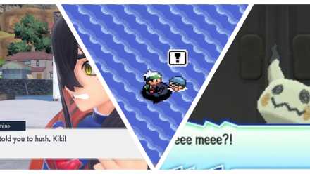 Carmine, a Mimikyu and a trainer spotting you featured image