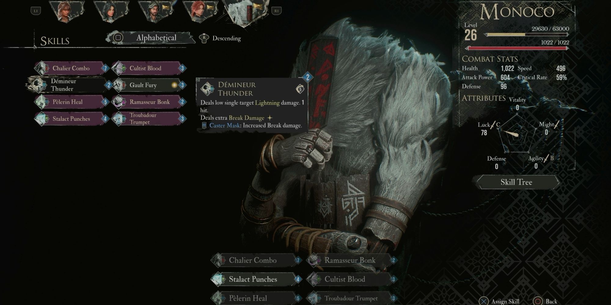 Clair Obscur: Expedition 33: All Monoco Skill Locations