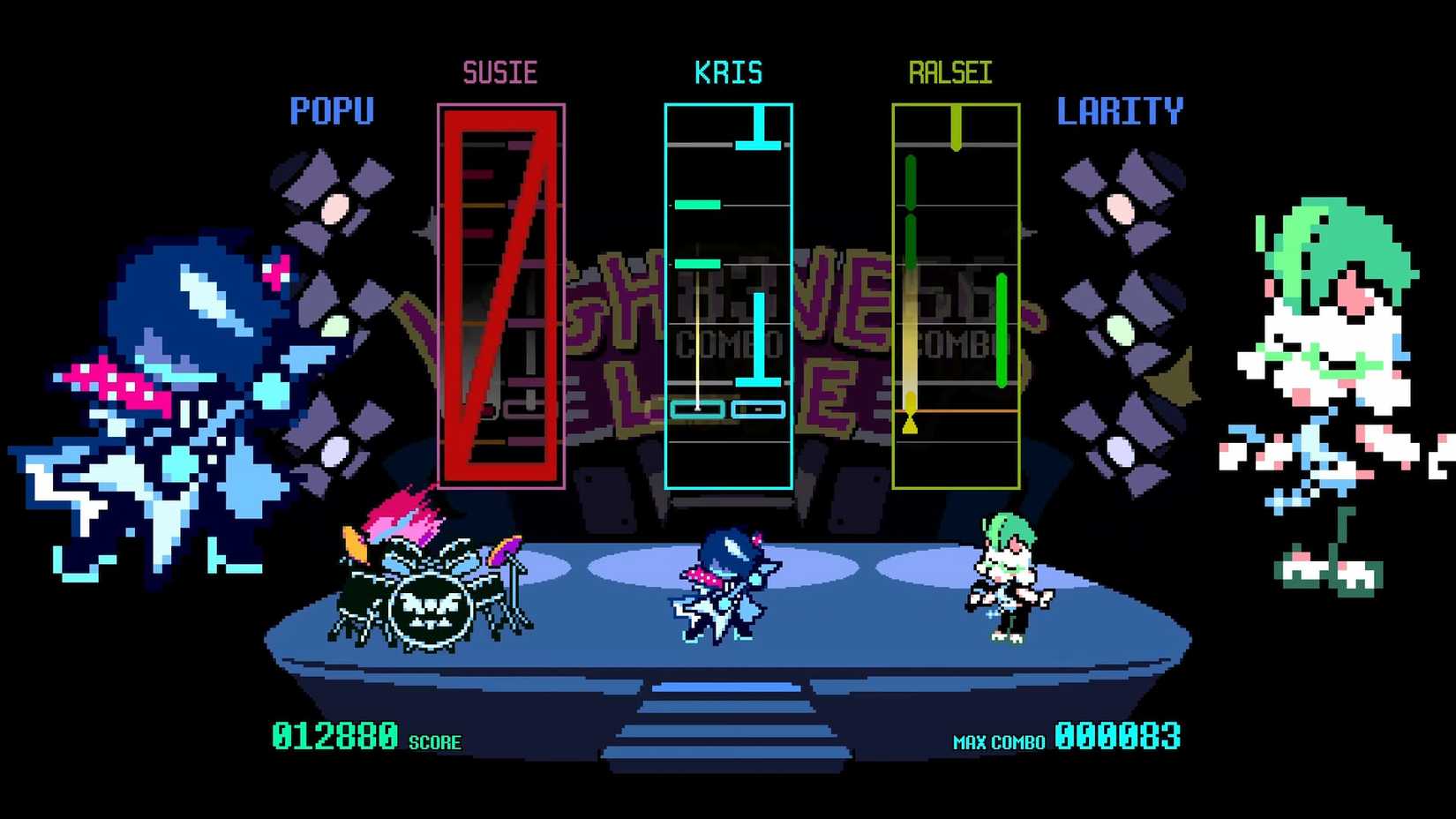 Deltarune Chapters 1-4 Band Sequence