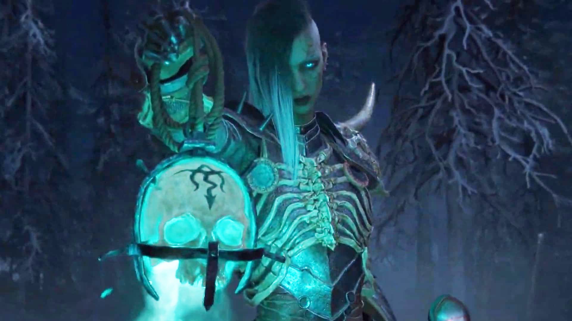 Diablo 4 Necromancer Lantern Holding Trailer