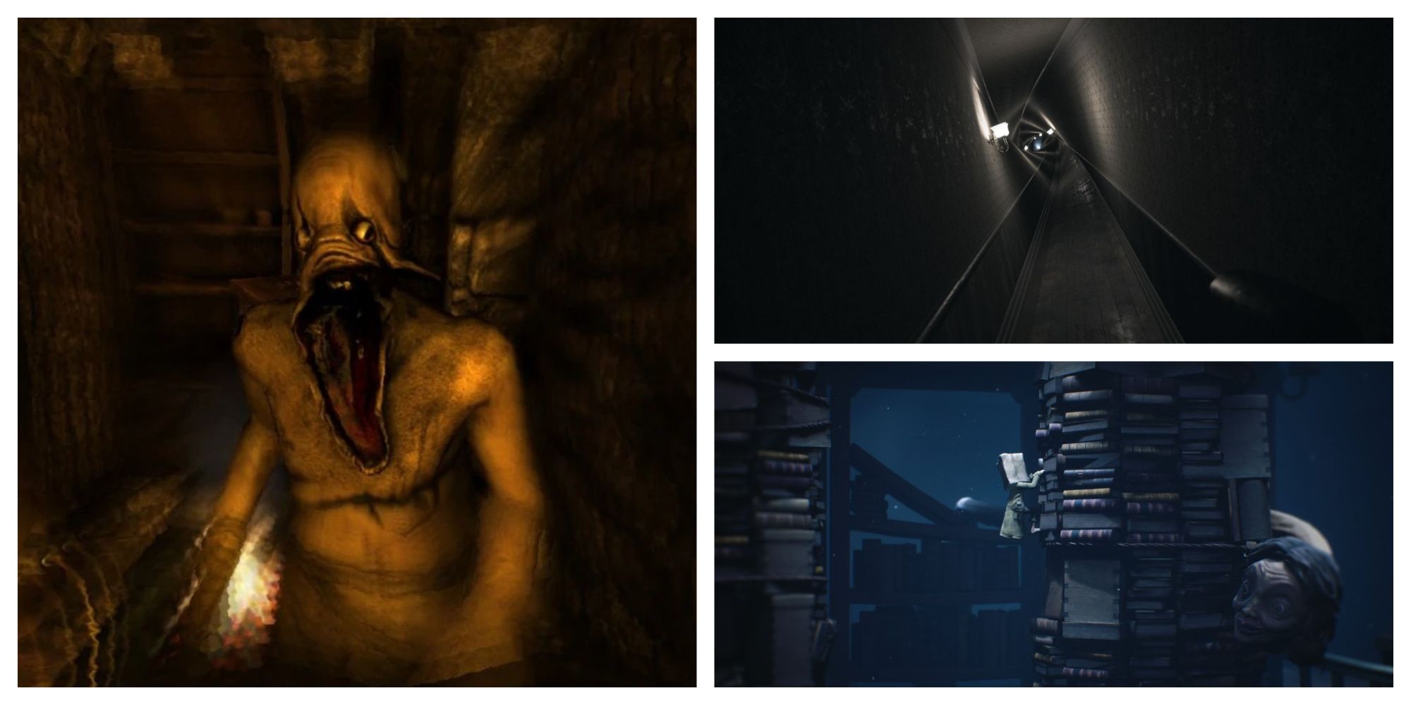 Highly Rated Horror Games That Are Overrated Amnesia Visage Little Nightmares 2