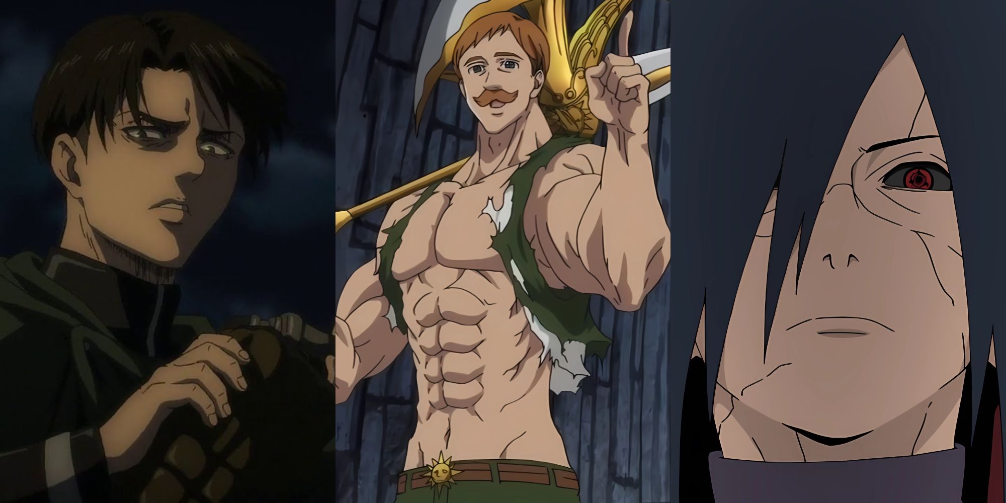 Levi Ackerman, Escanor, Madara Uchiha