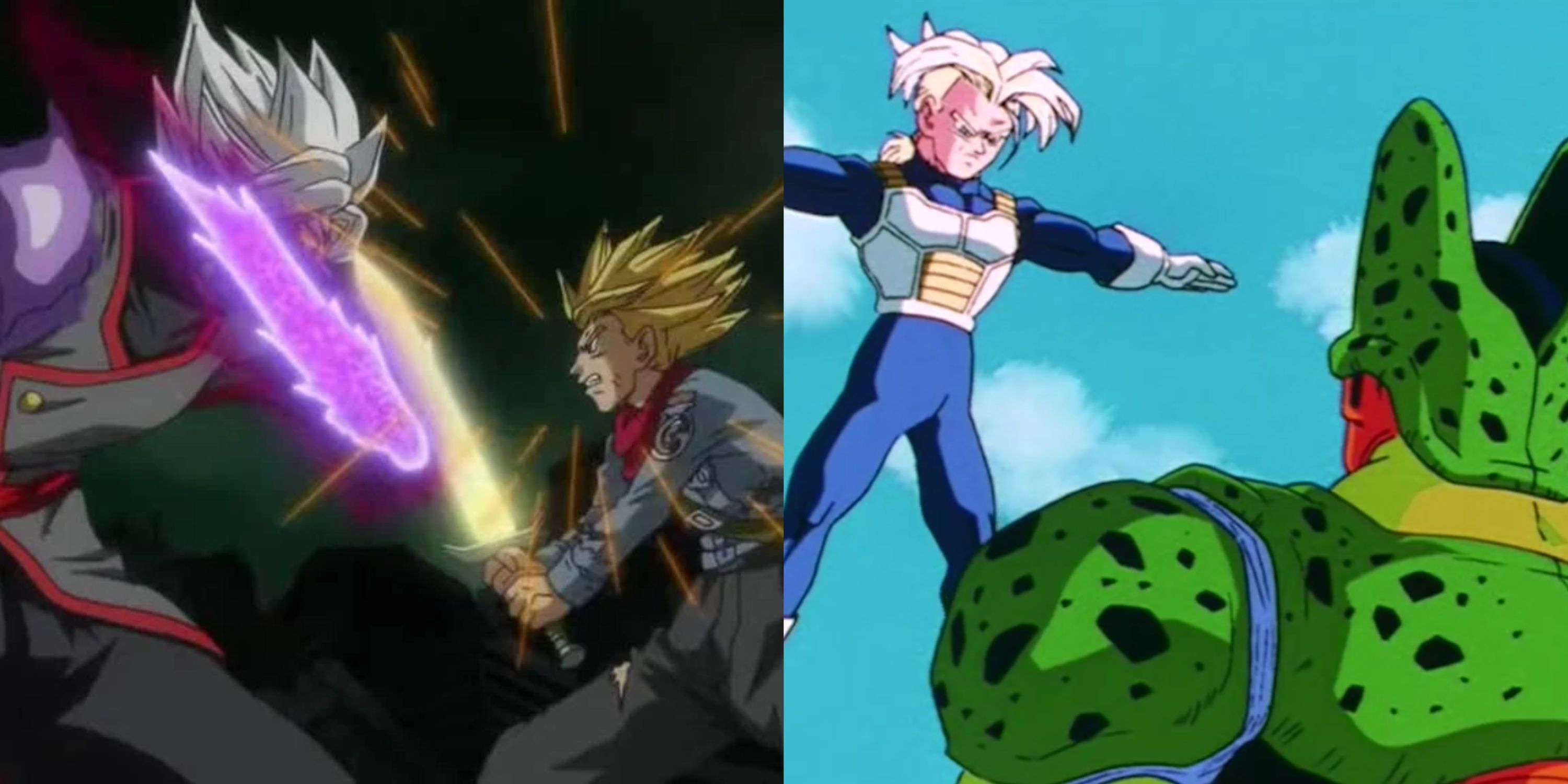 Trunks Best Fights in Dragon Ball Z Cell Fused Zamasu