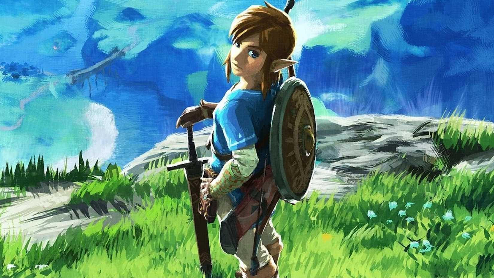 The Legend of Zelda Breath of the Wild Link Hyrule