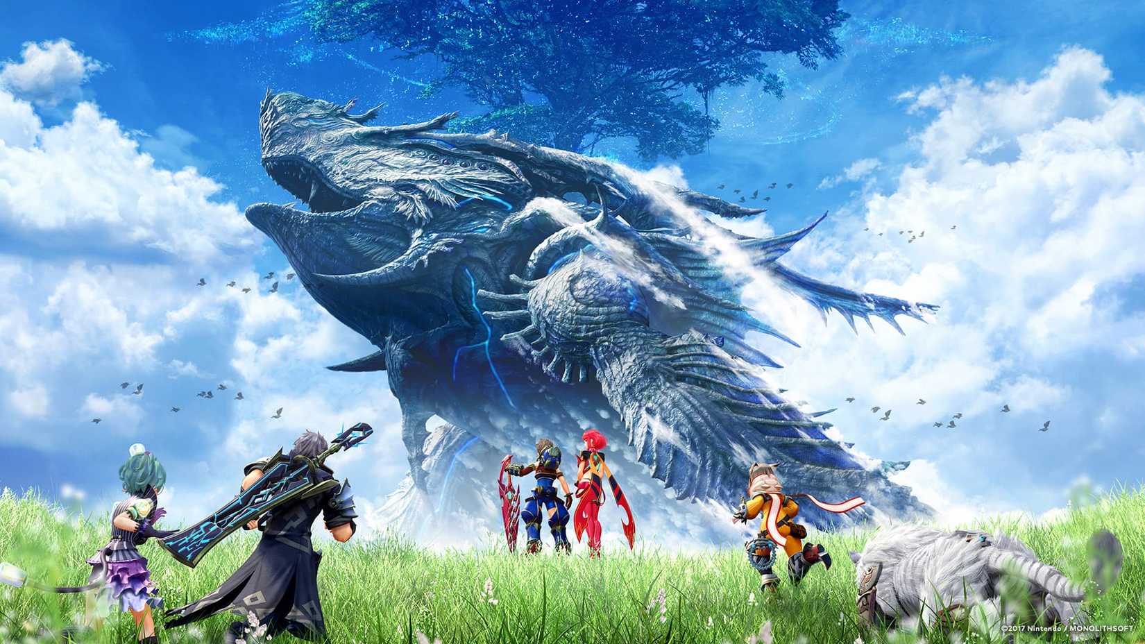 Arte de portada de Xenoblade Chronicles 2