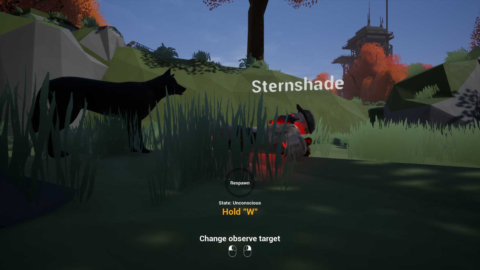 Trainfort wolf death