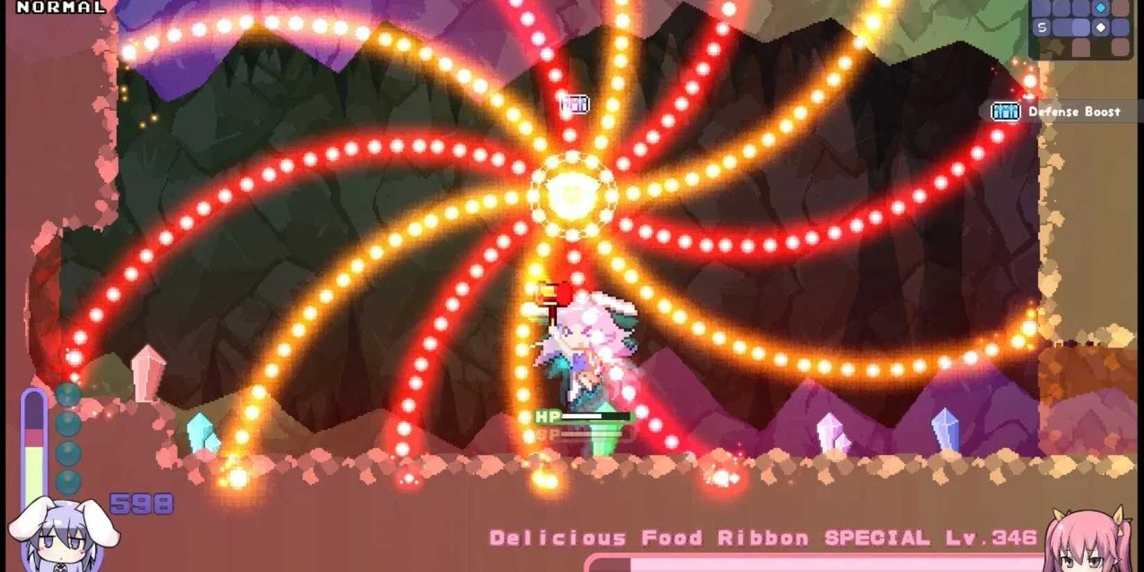 Best Bullet Hell Metroidvanias Rabi-Ribi-1