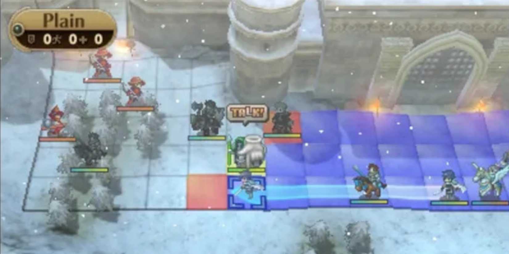 Untis move around the map in Fire Emblem: Awakening.