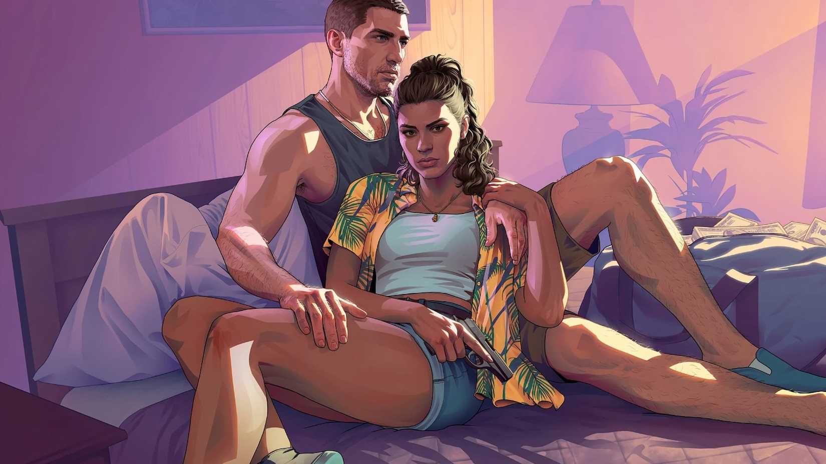 Grand Theft Auto 6 Protagonists Jason and Lucia