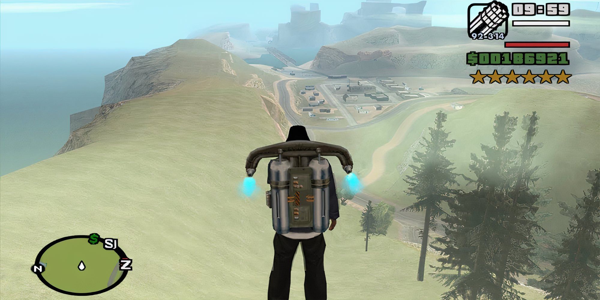 GTA San Andreas Rocketman Jetpack Best Cheat Codes-1