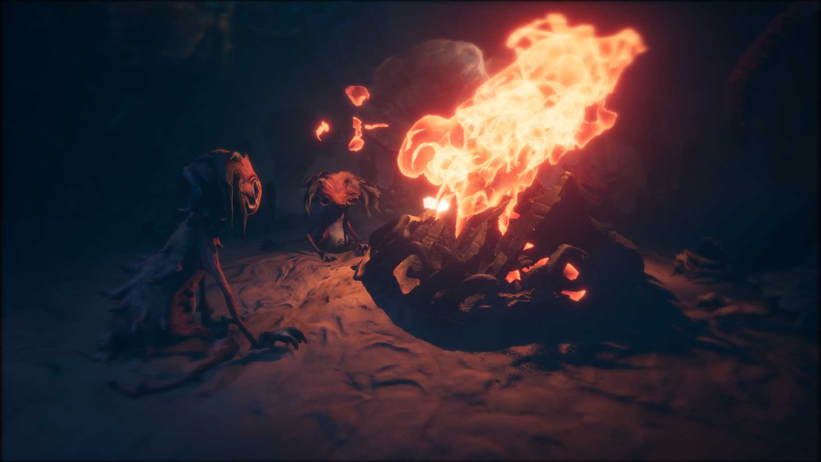 Midnight Walk Bonfire 