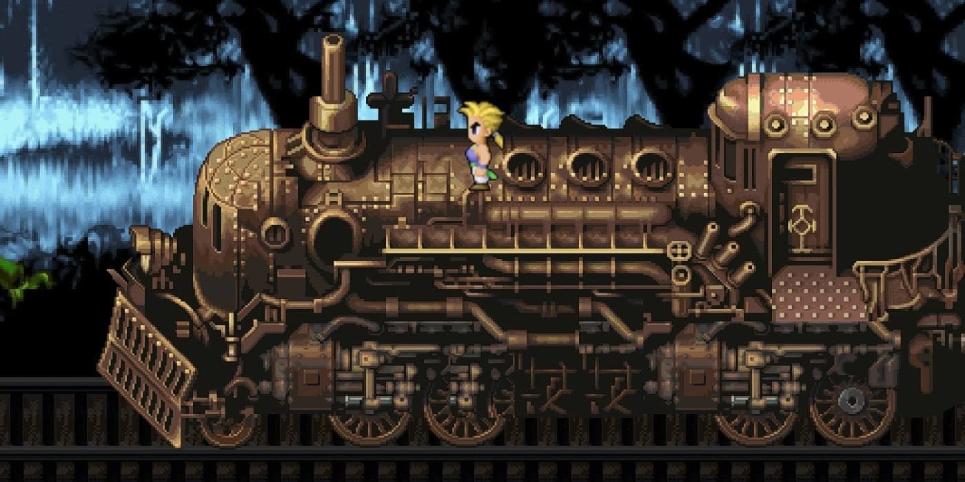 Phantom Train Sabin Final Fantasy VI Pixel Remaster