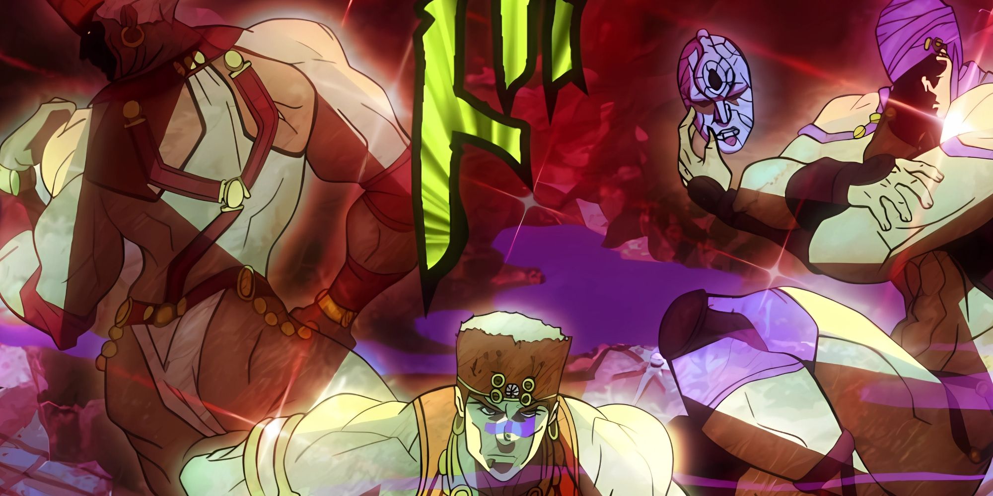 Pillar Men Awaken Tableau (1990)-1