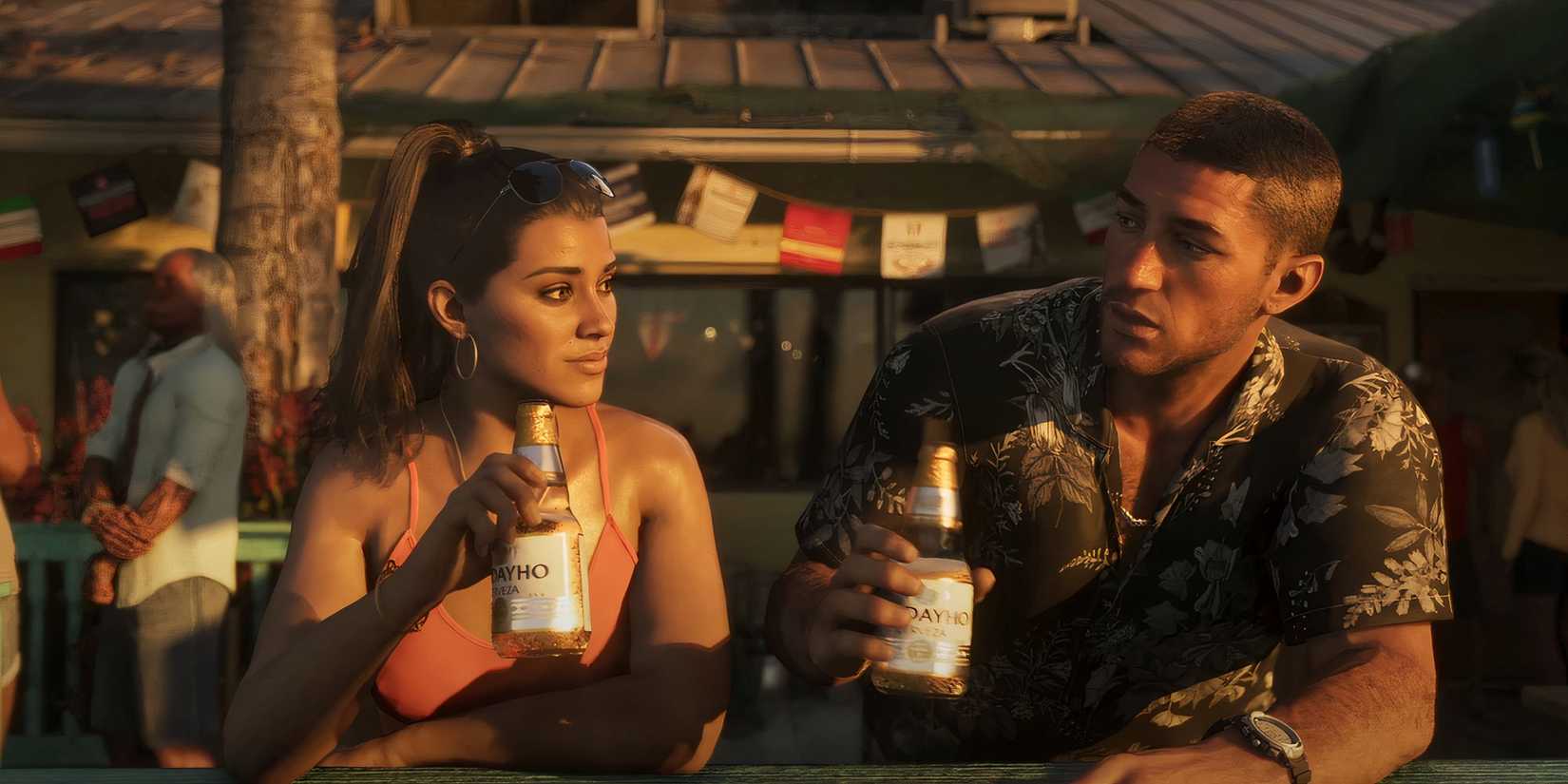 Screenshot from the second trailer for GTA 6.