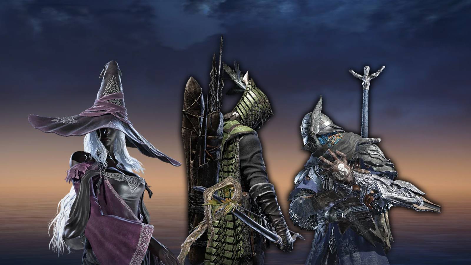 Elden Ring Ending Ironeye Recluse and Wylder at Dawn