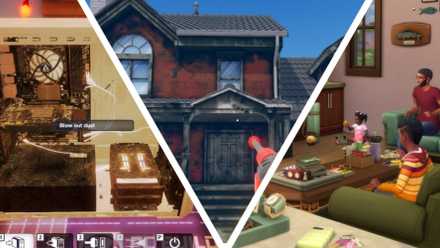 Featured Image The Sims 4, PowerWash Simulator and PC Building Simulator.