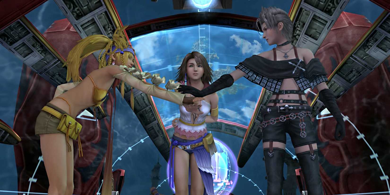 Final Fantasy X-2 Protagonists Trio
