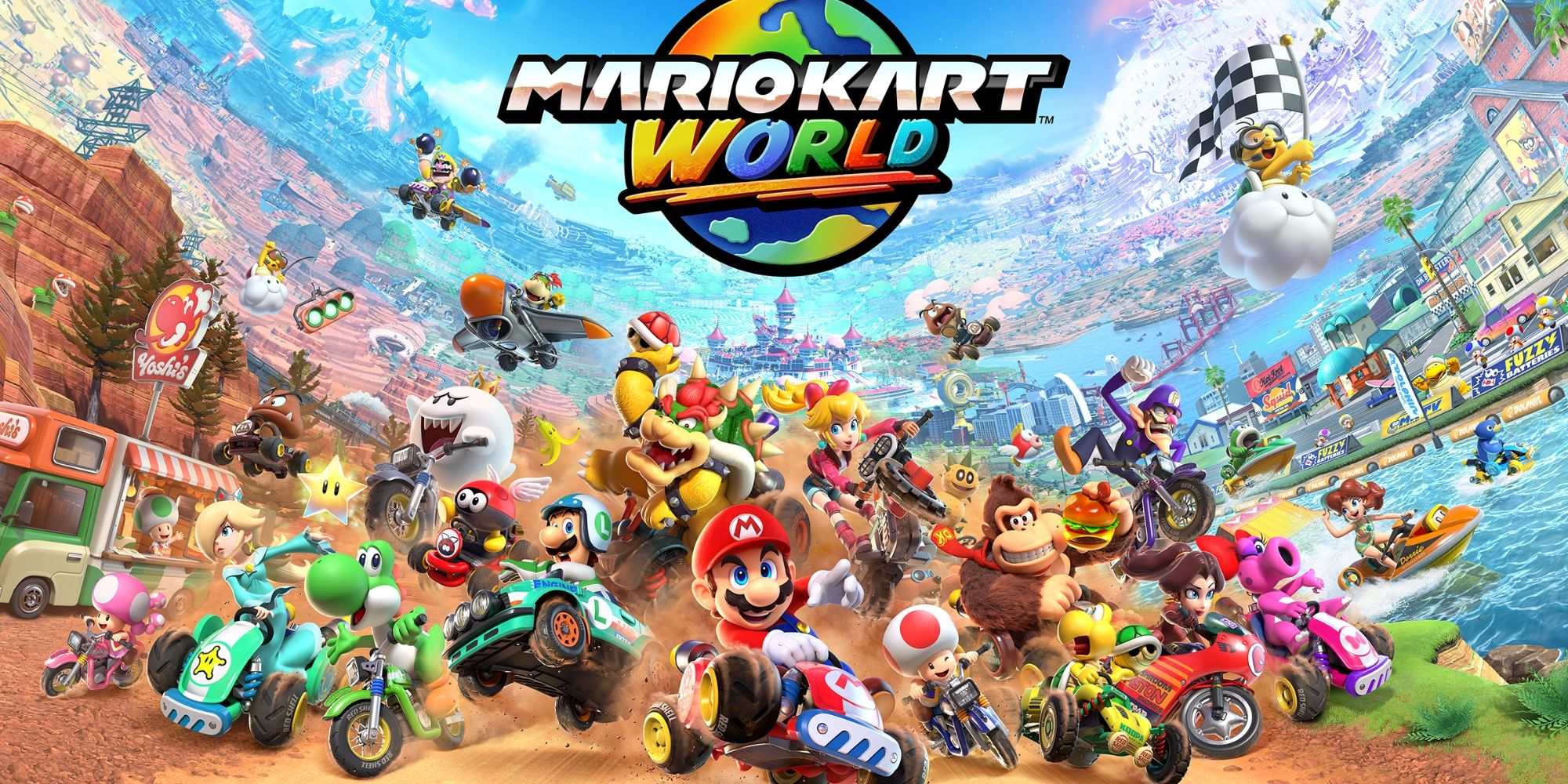 MARIOKART WORLD パッケージ版 Amazon.com: Wii Mario Kart - World Edition (by Nintendo) : Video Games