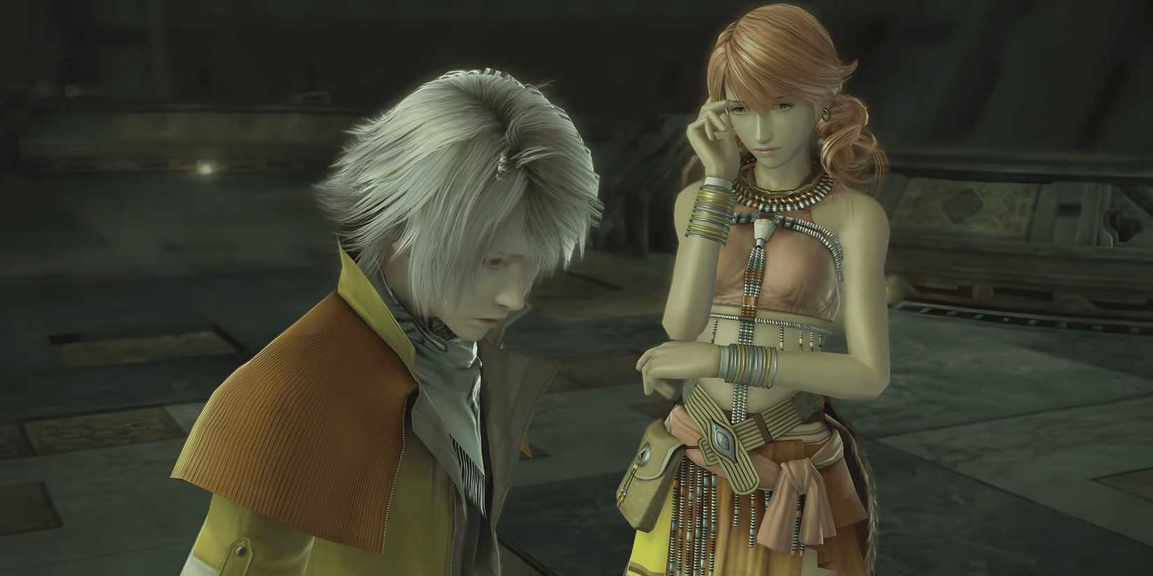 Oerba and Hope in Final Fantasy XIII-2