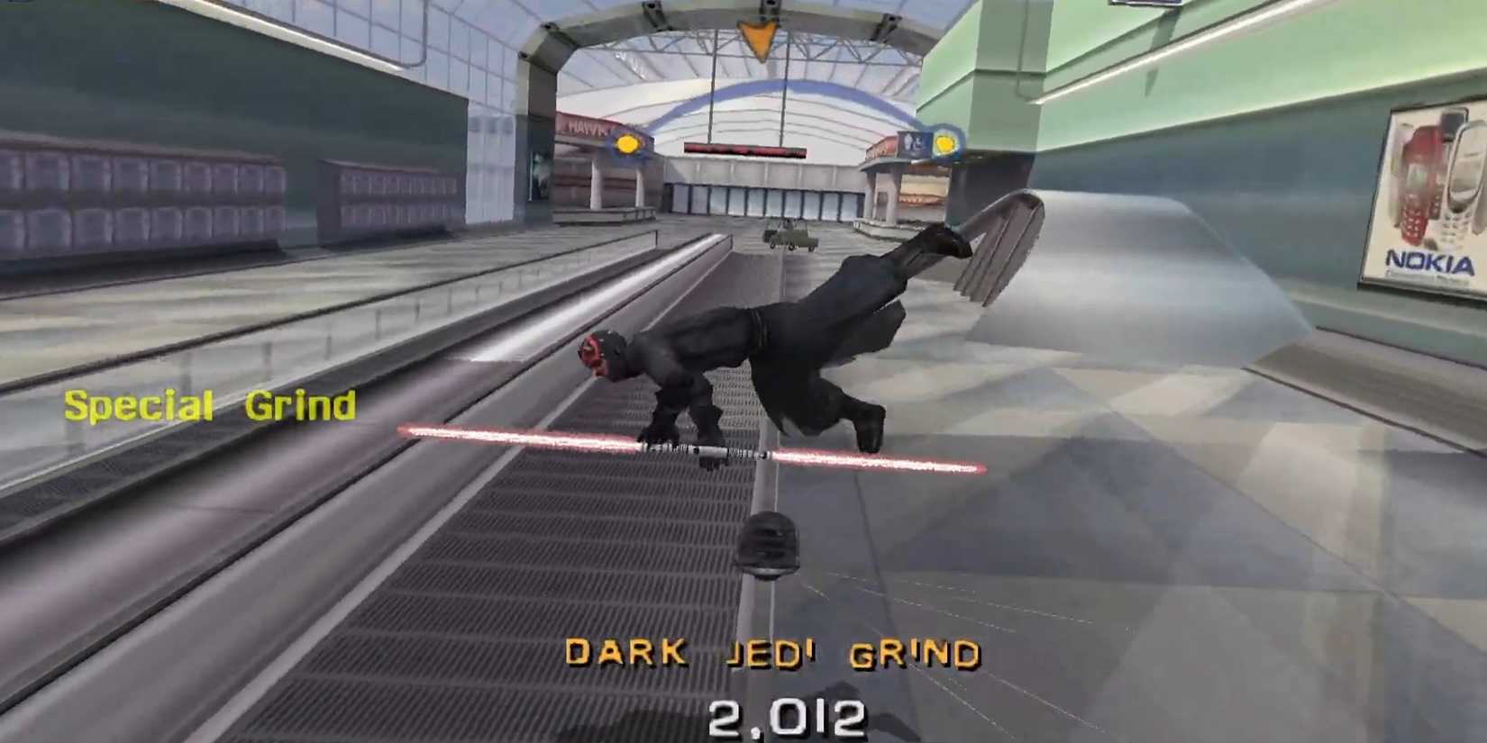 Darth Maul in Tony Hawk's Pro Skater 3