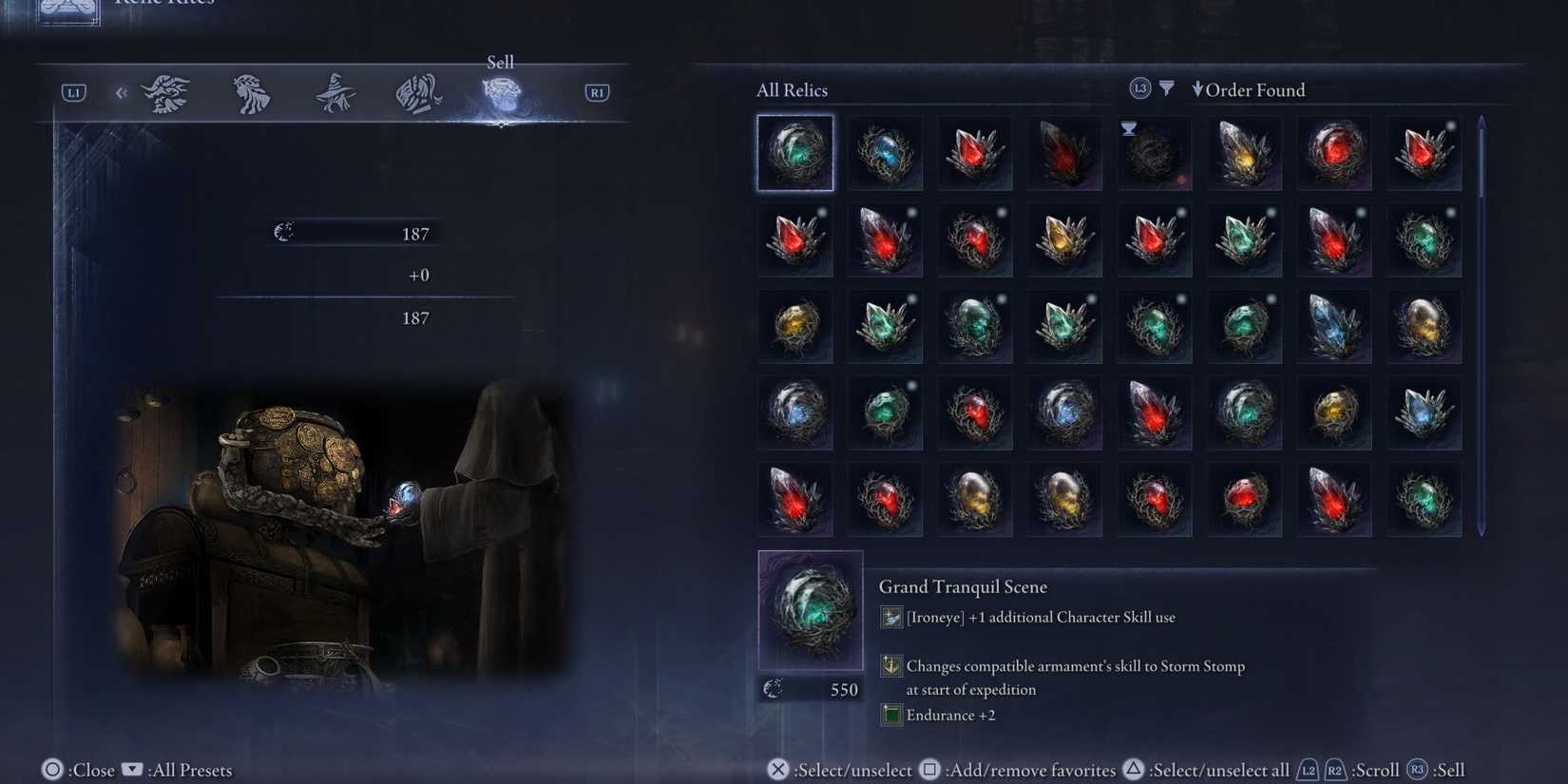 Selling Relics in Elden Ring Nightreign