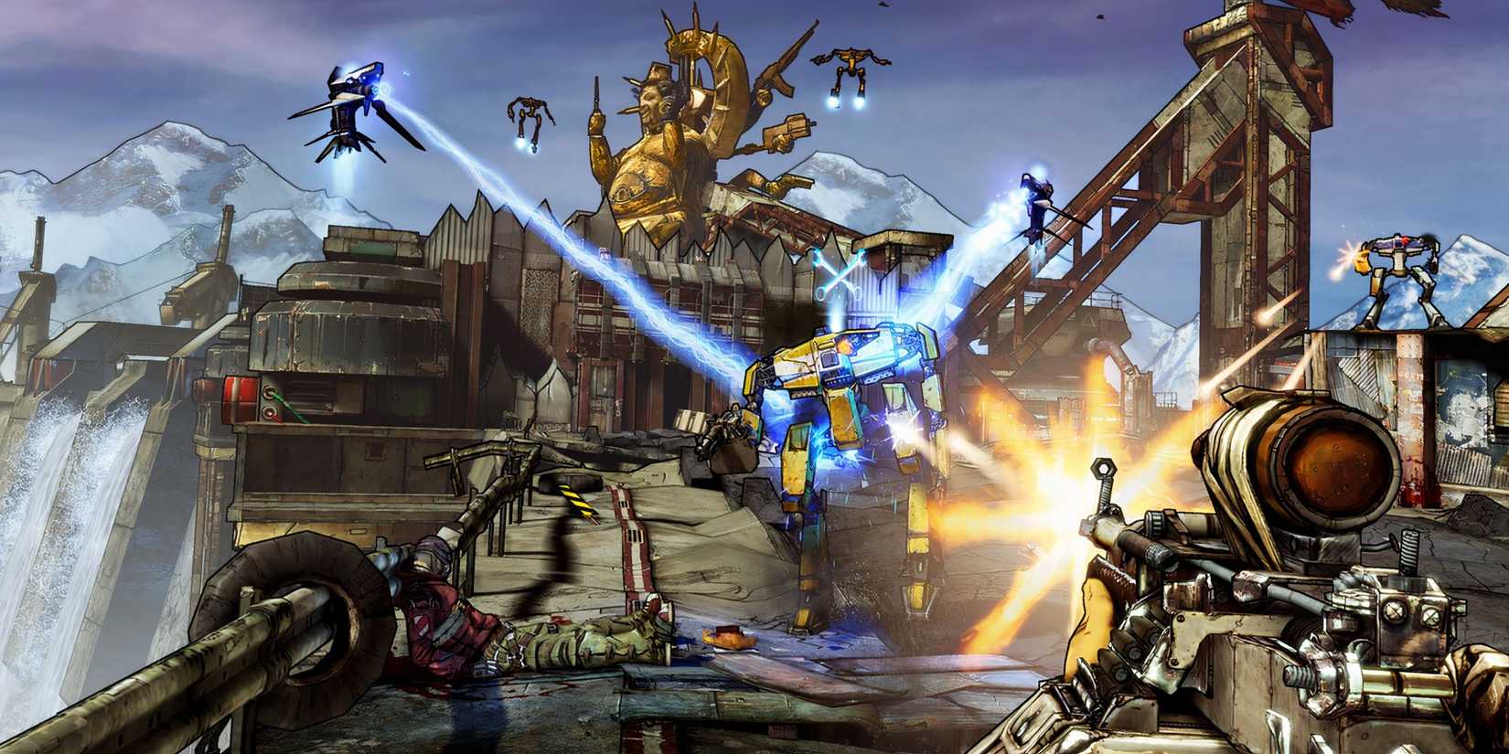 Fighting robots in border areas 2
