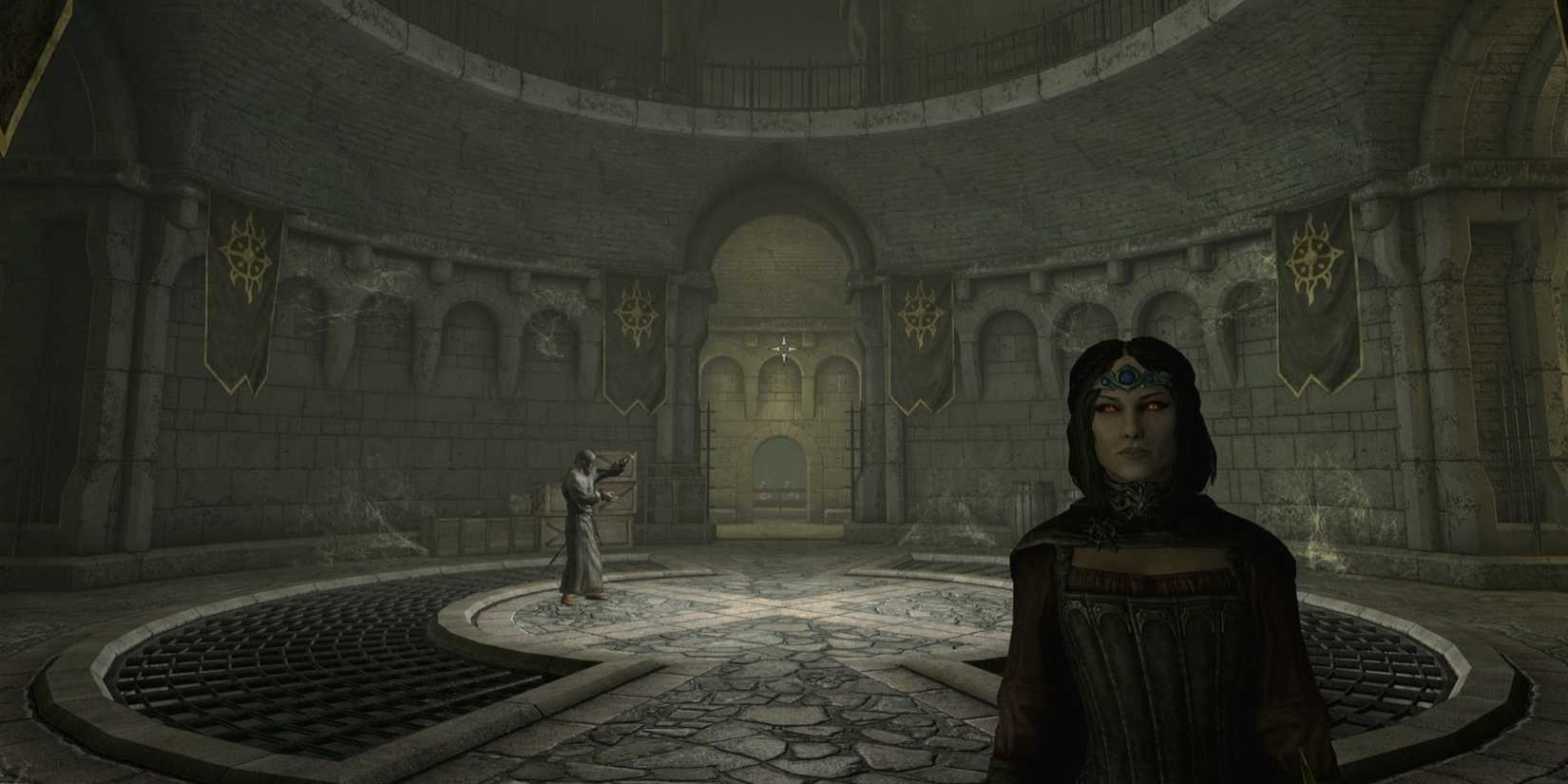 skyrim serana dawnguard fortress