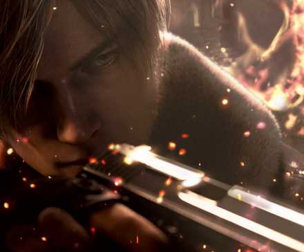 Leon in Resident Evil 4 Remake