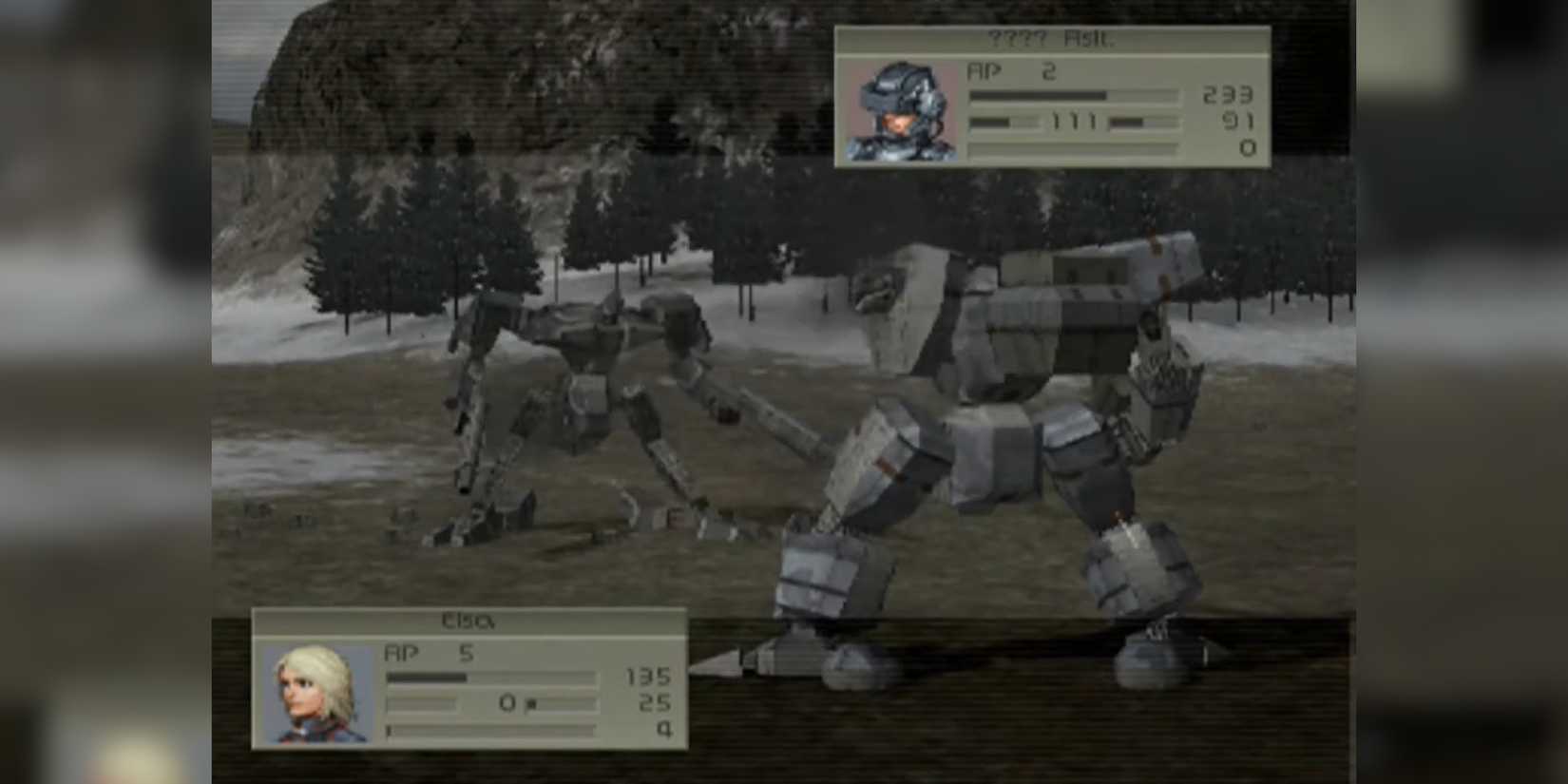 Tactical JRPG PS2 - Front Mission 4