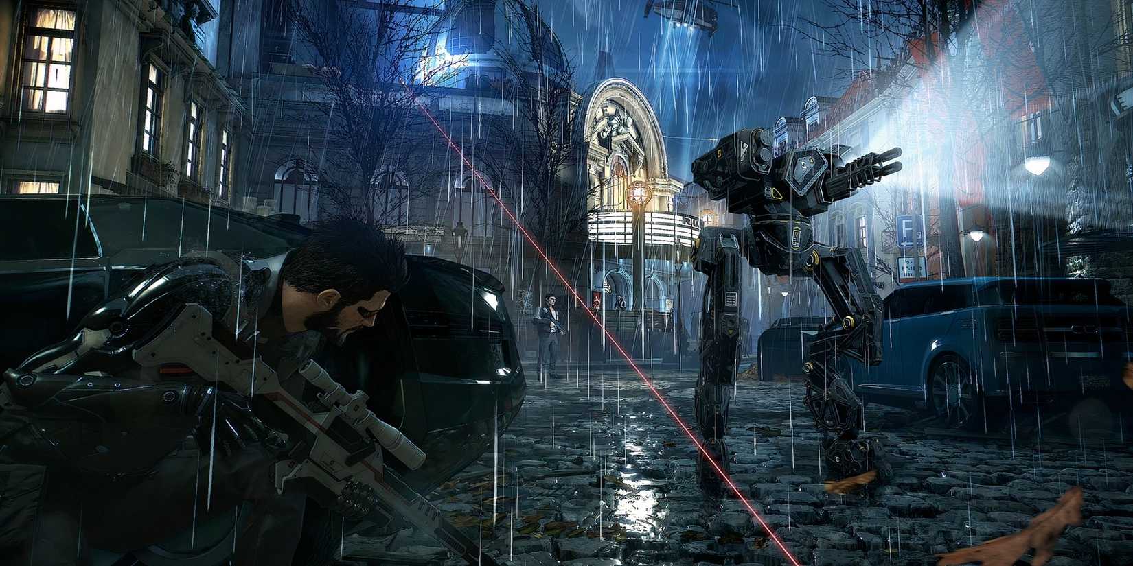 Deus Ex Mankind Divided Combat Gameplay