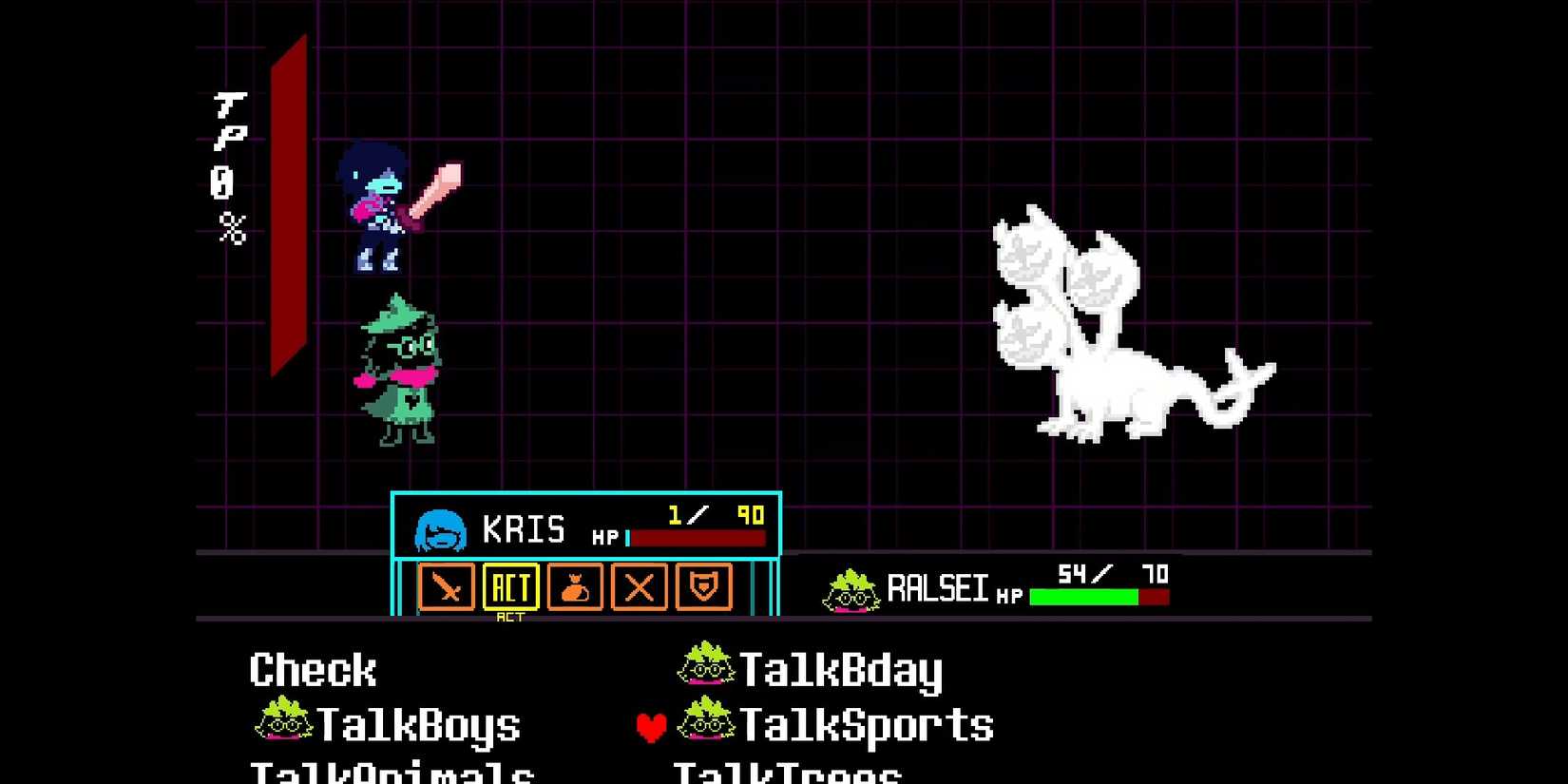 Delta Rune Talk Box Deltarune: Chapter One Full Guide and Walkthrough