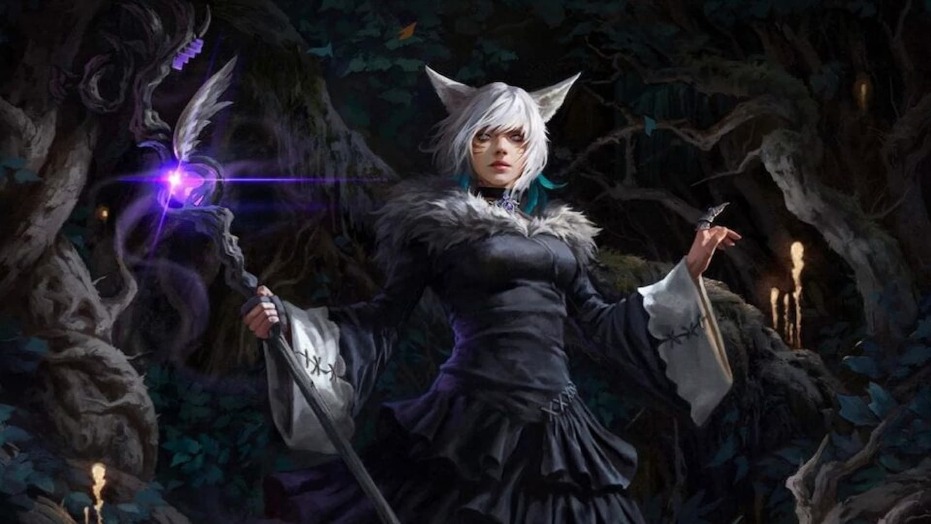 Y'Shtola Final Fantasy 14 Magic the Gathering Artwork