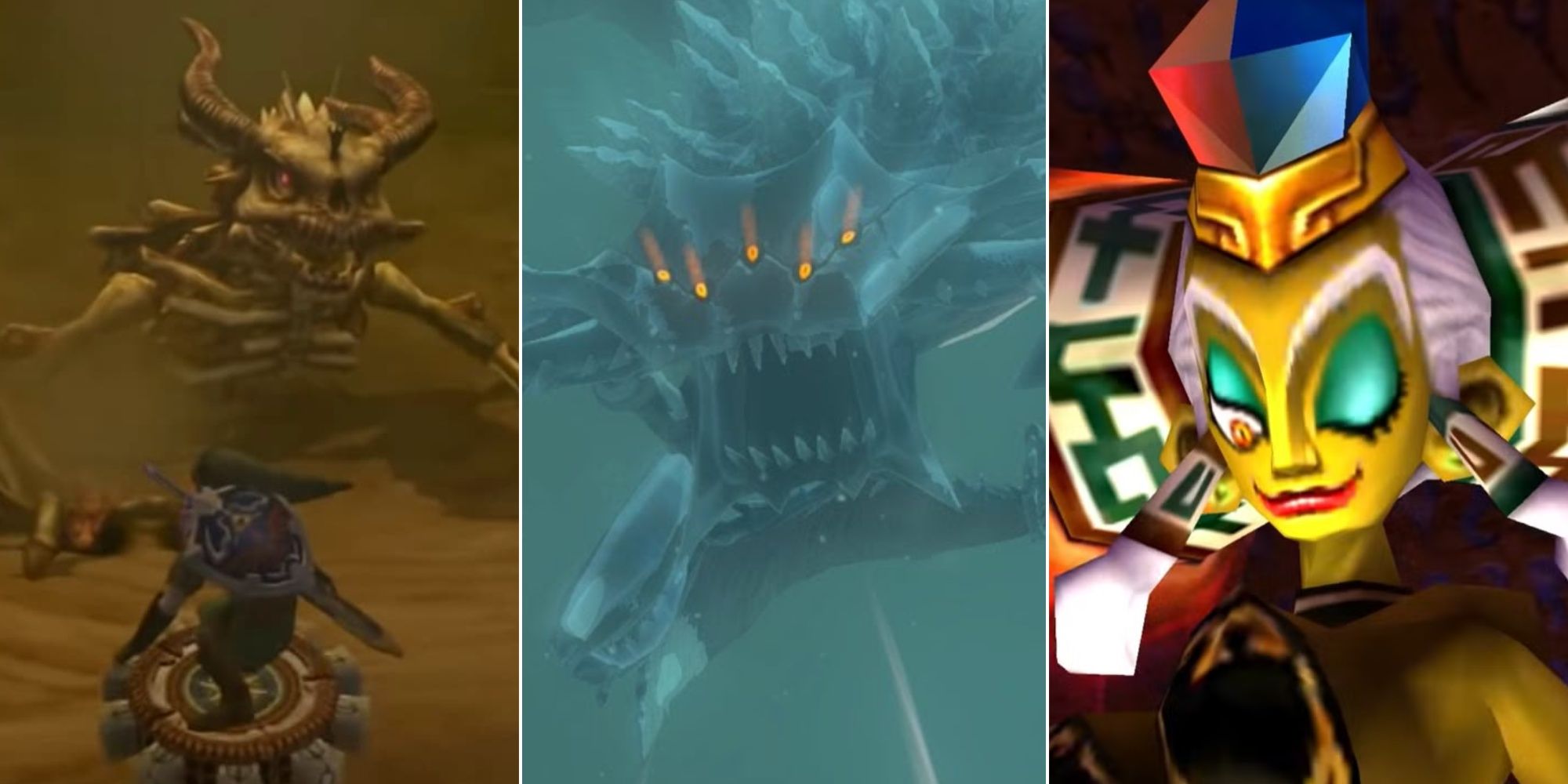 Every 3D Zelda Best Boss Ranked