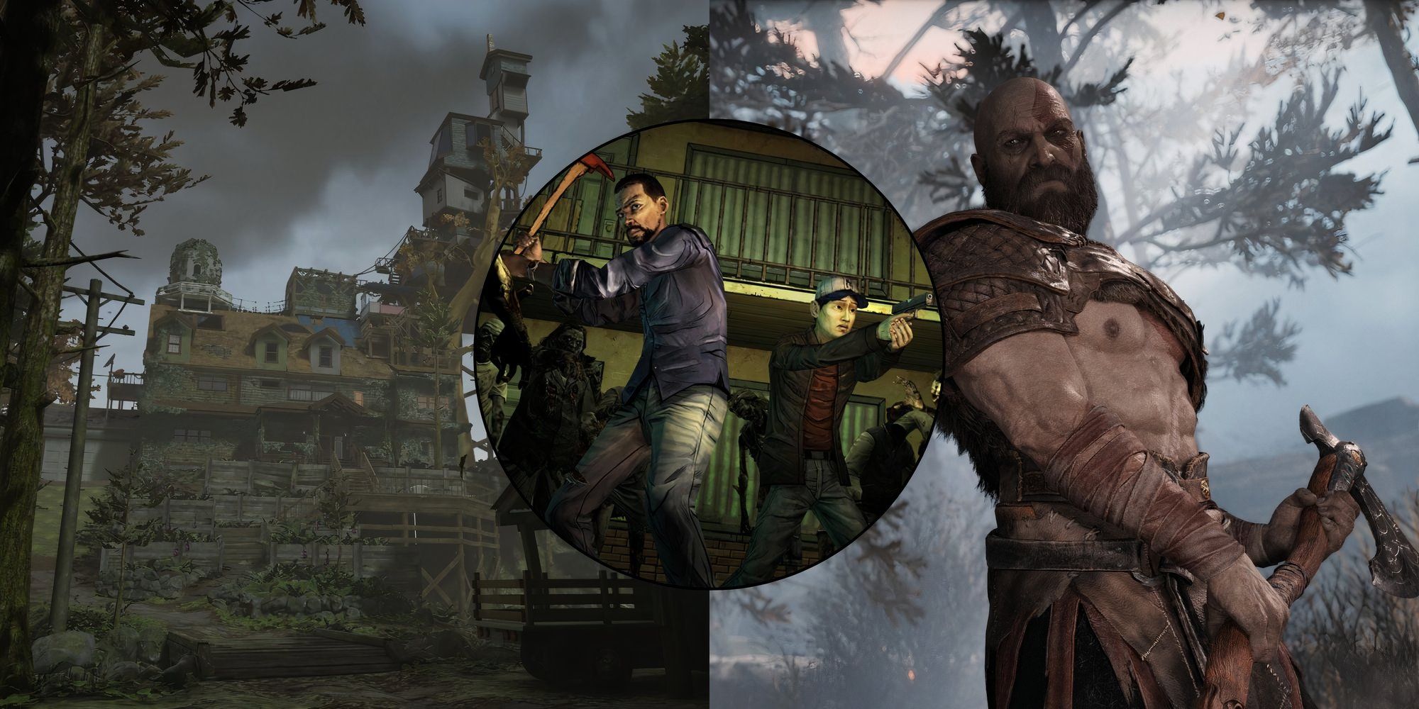 What Remains of Edith FInch, The Walking Dead, and God Of War 4