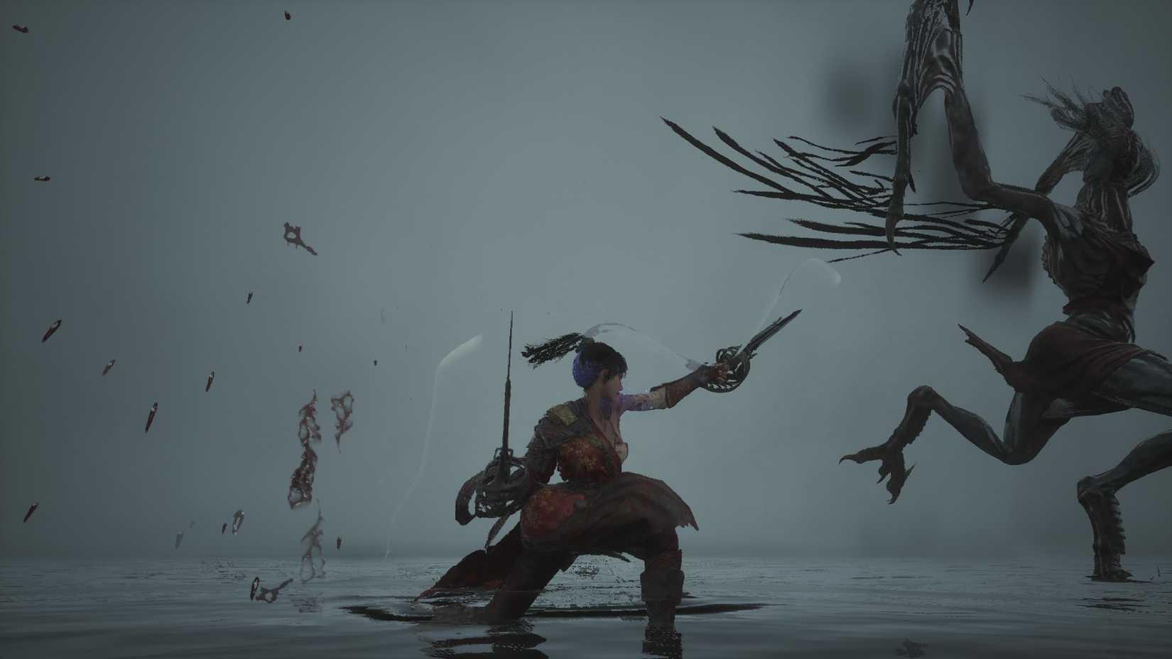 Wuchang dual blades combat