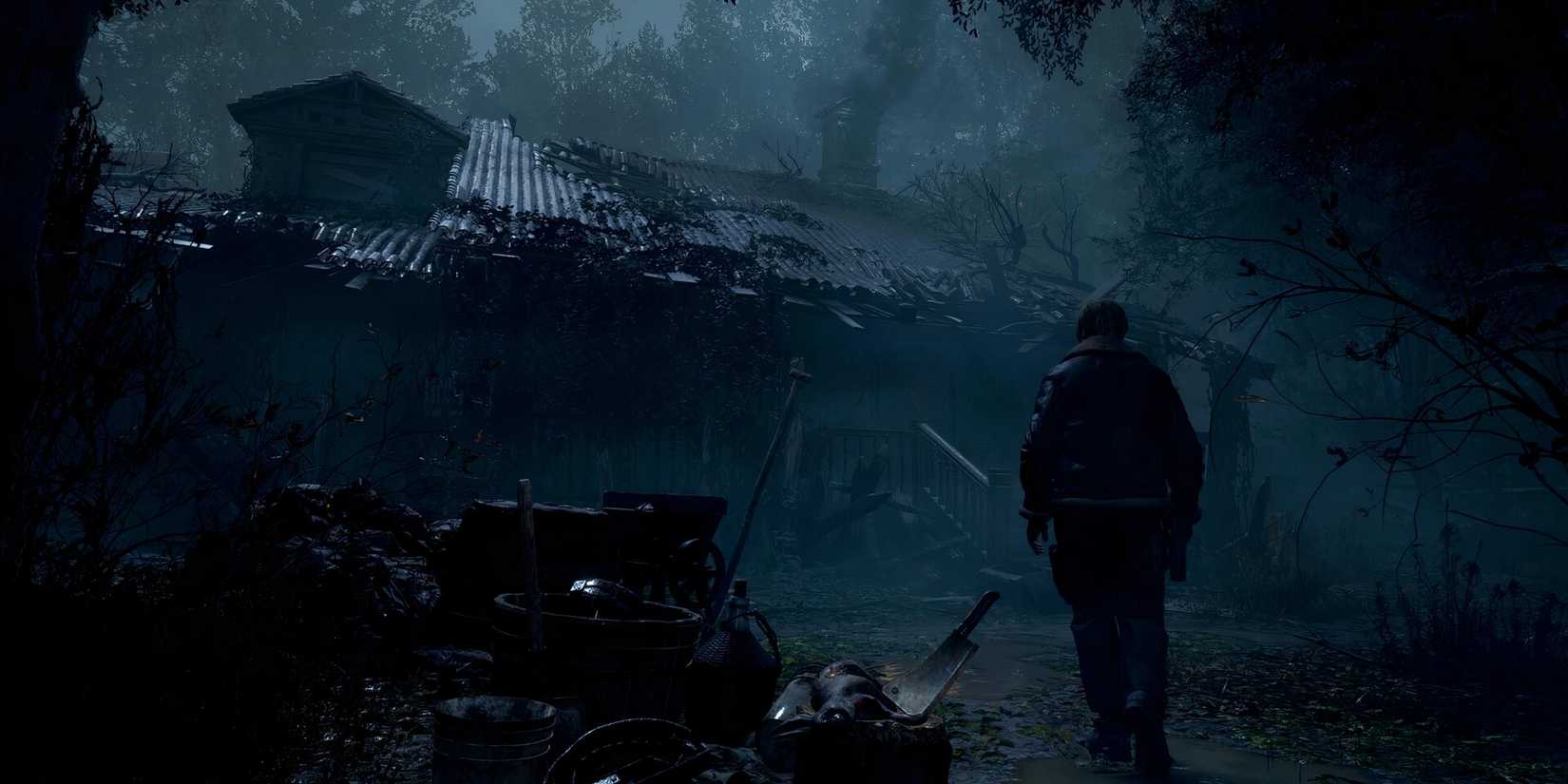 Beginning area of Resident Evil 4