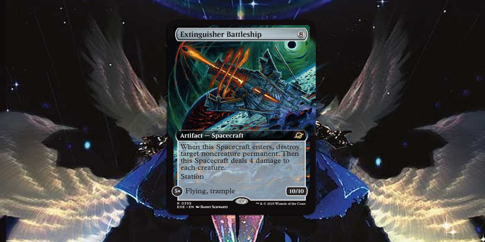 mtg spacecraft cards Commander Deck EDH Deck Infinite Guideline Station 100 Magic Moonveil Games MTG Commander EOE R Uthros