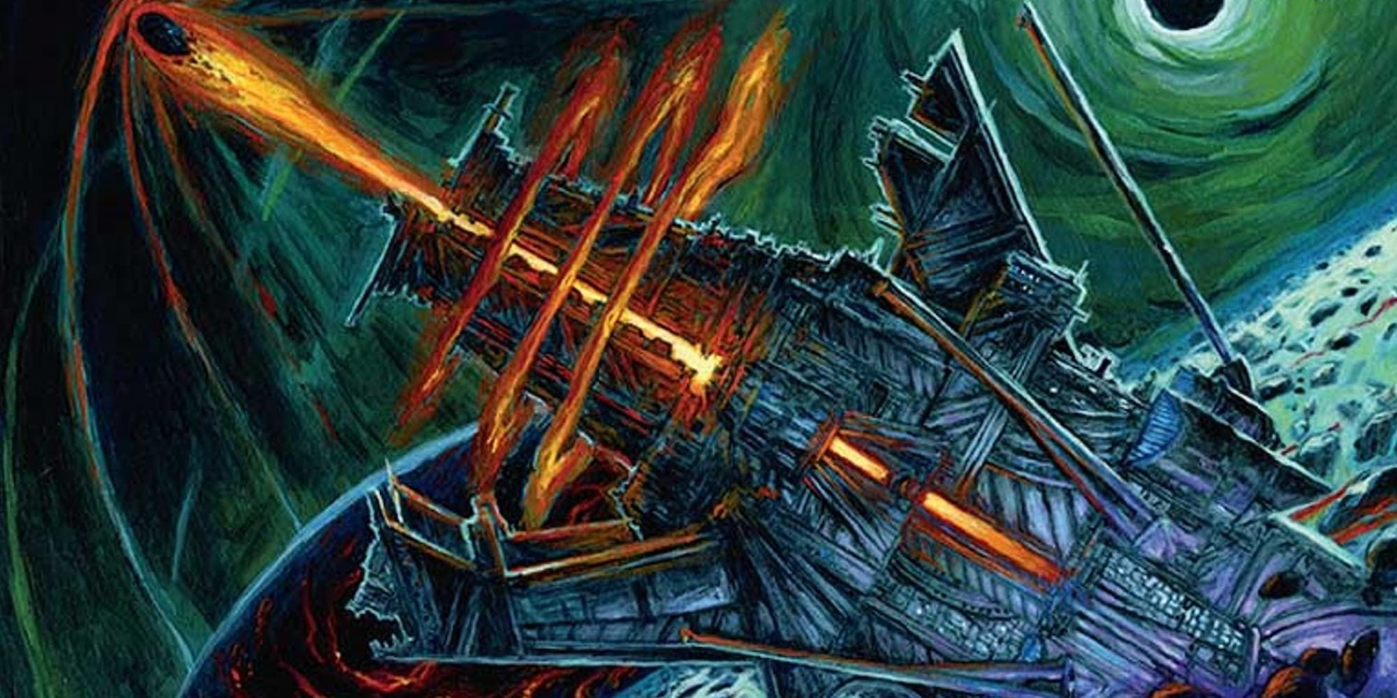 Magic the Gathering Extinguisher Battleship card