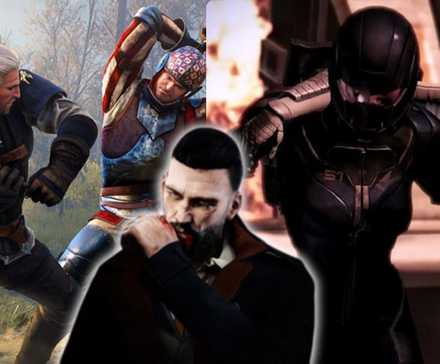 Witcher 3, Mass Effect 3, Vampyr
