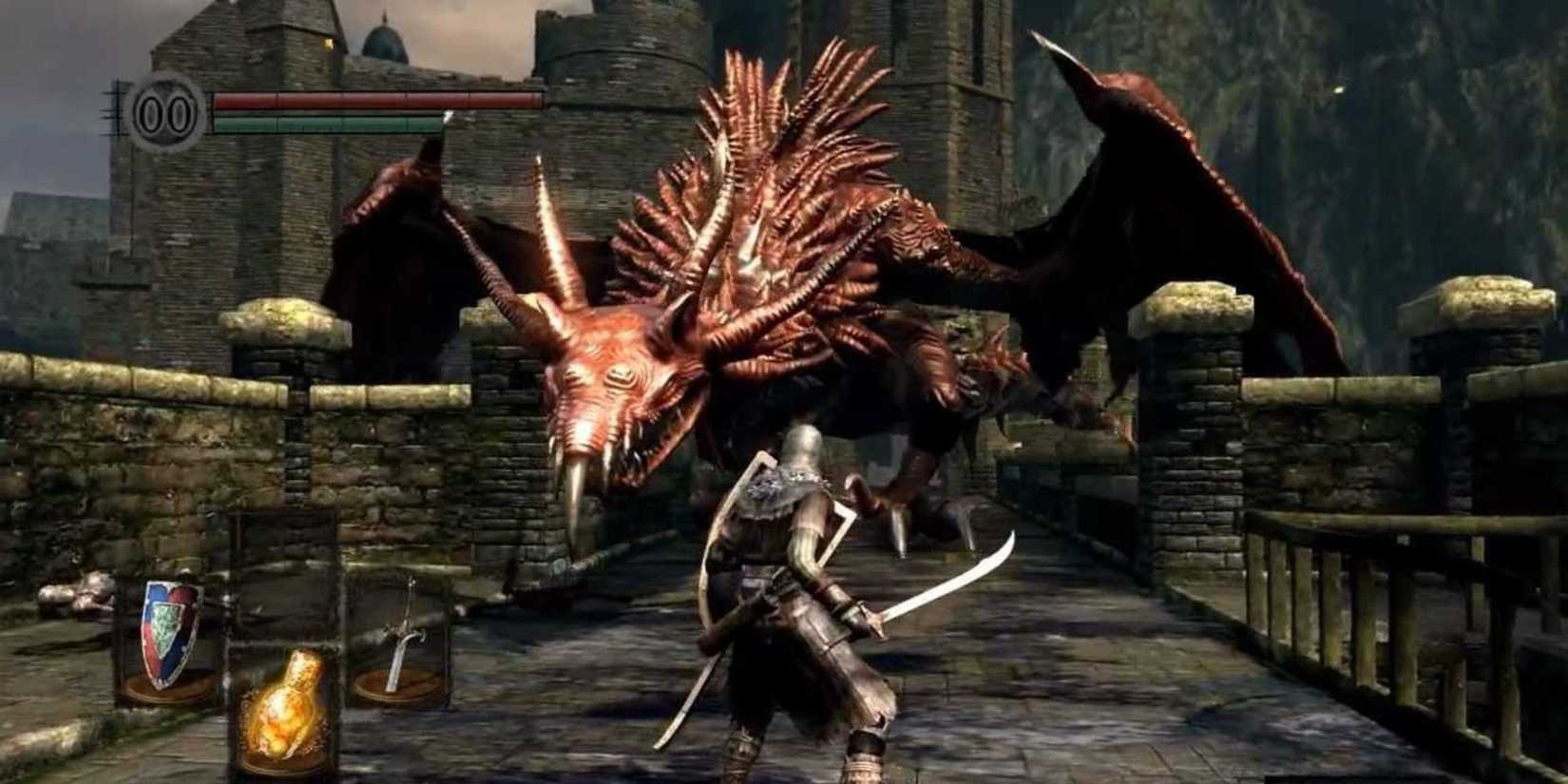 Hellkite Dragon Dark Souls Drake Sword