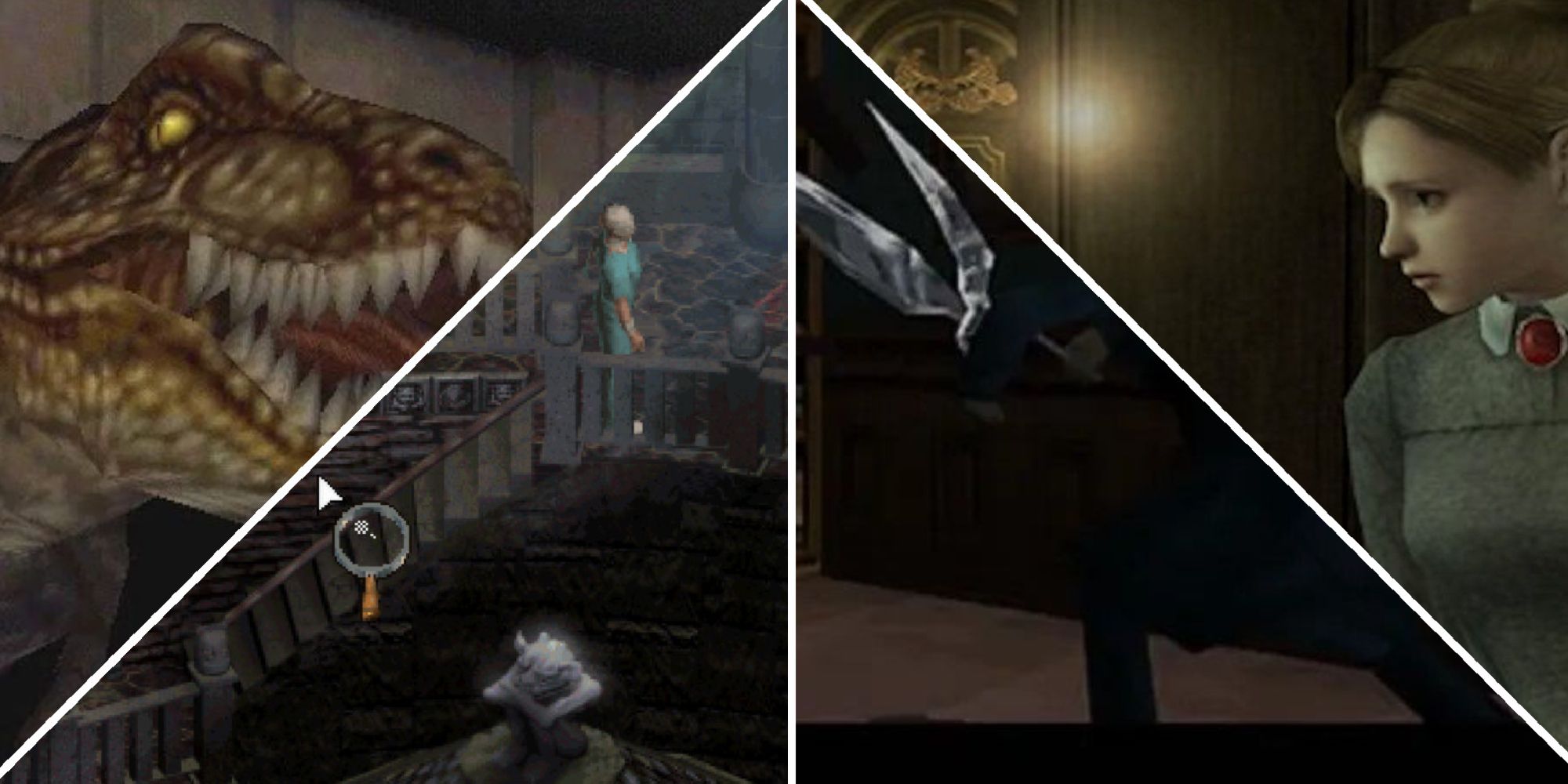 Cult Classic Horror Games Dino Crisis Sanitarium Clock Tower Rule of Rose