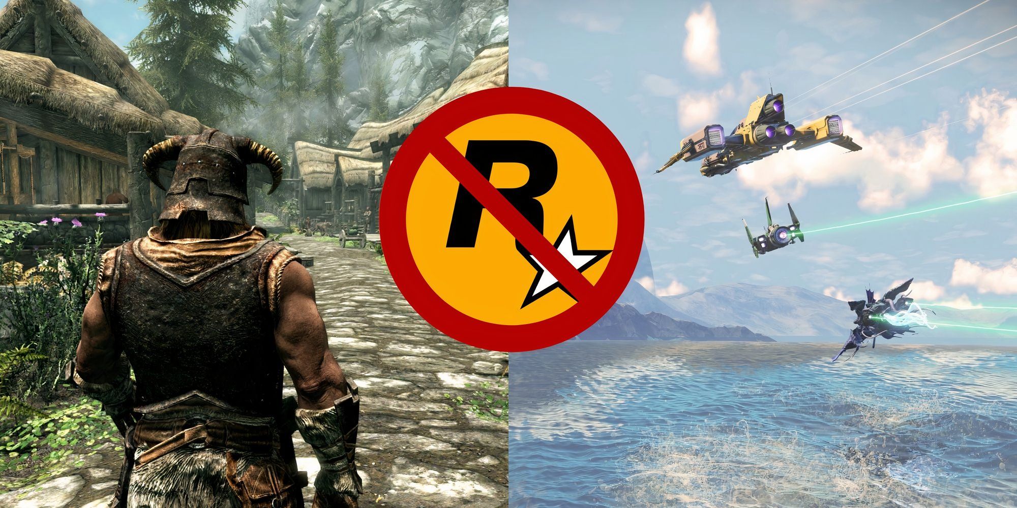 Skyrim and No Man's Sky