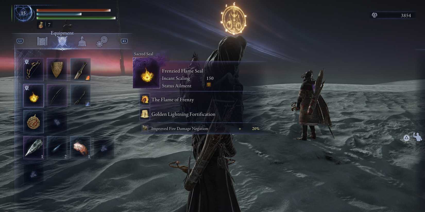 frenzied flame seal elden ring nightreign