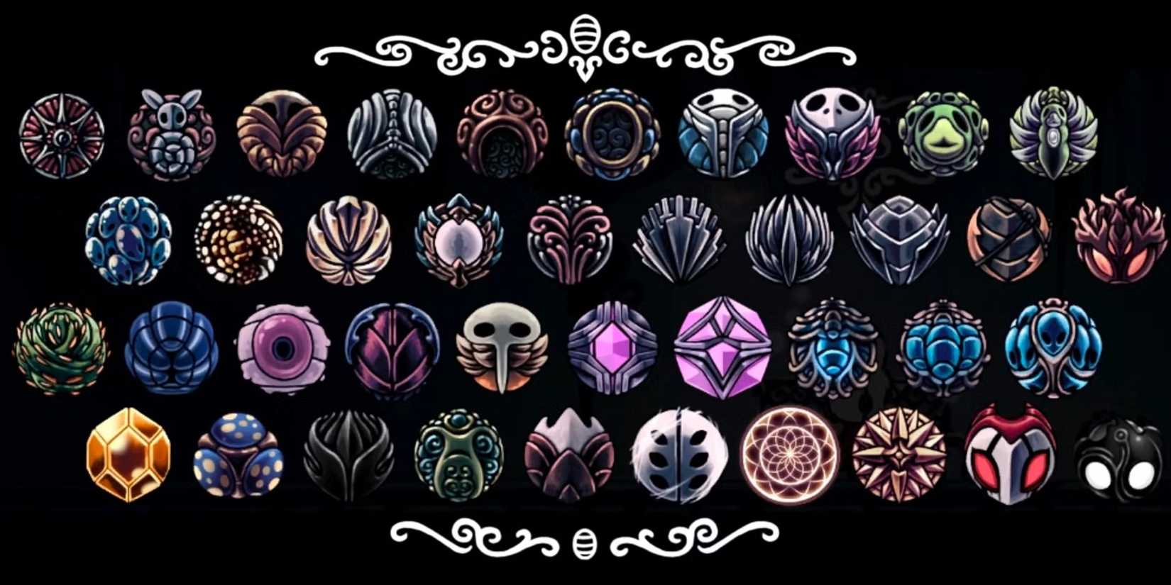 Hollow Knight All Charm Locations