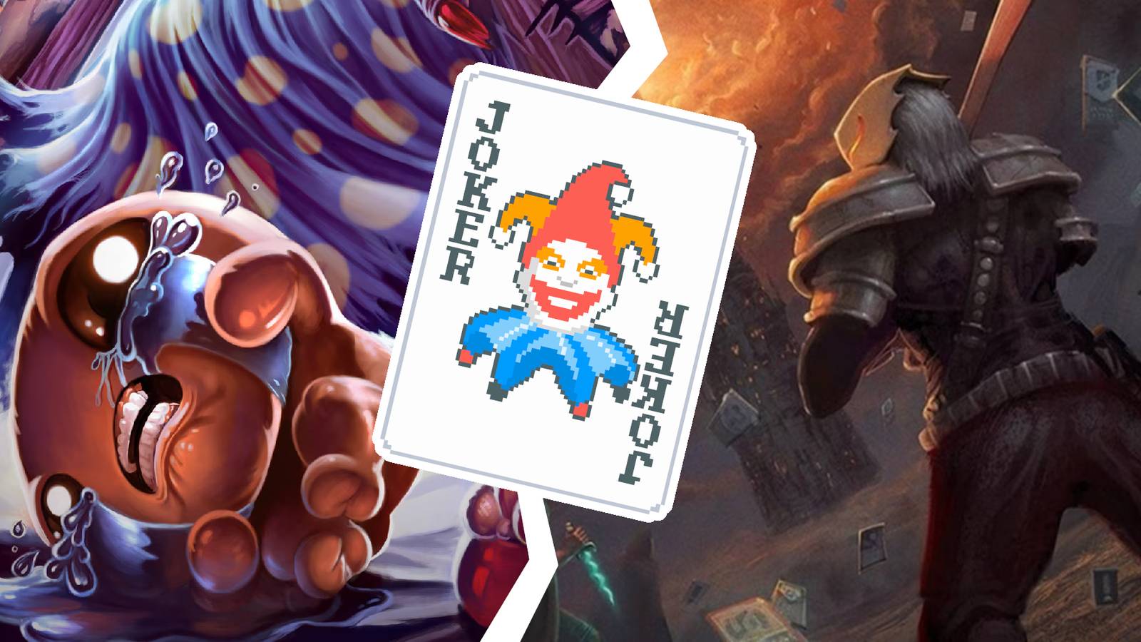 binding of isaac joker card The Binding of Isaac Tarot Cards Wall Poster – Nicalis Store powered by  Hypergun main image 1