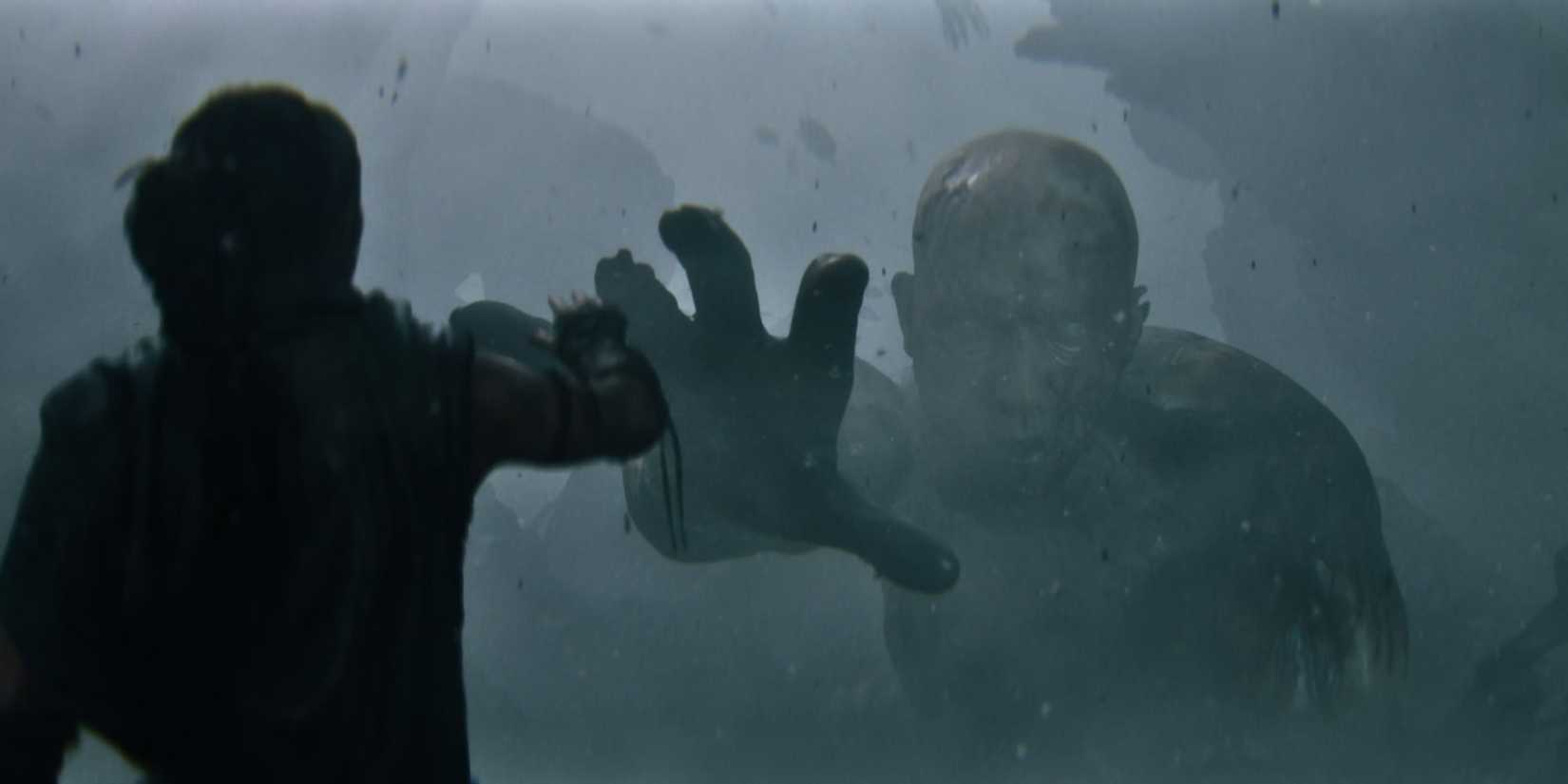 Senua's Saga Hellblade 2 Giant Reaching Out for Senua