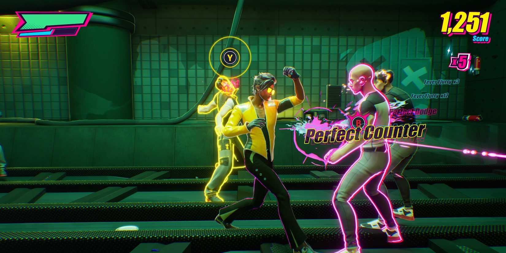 Combat gameplay in Dead as Disco