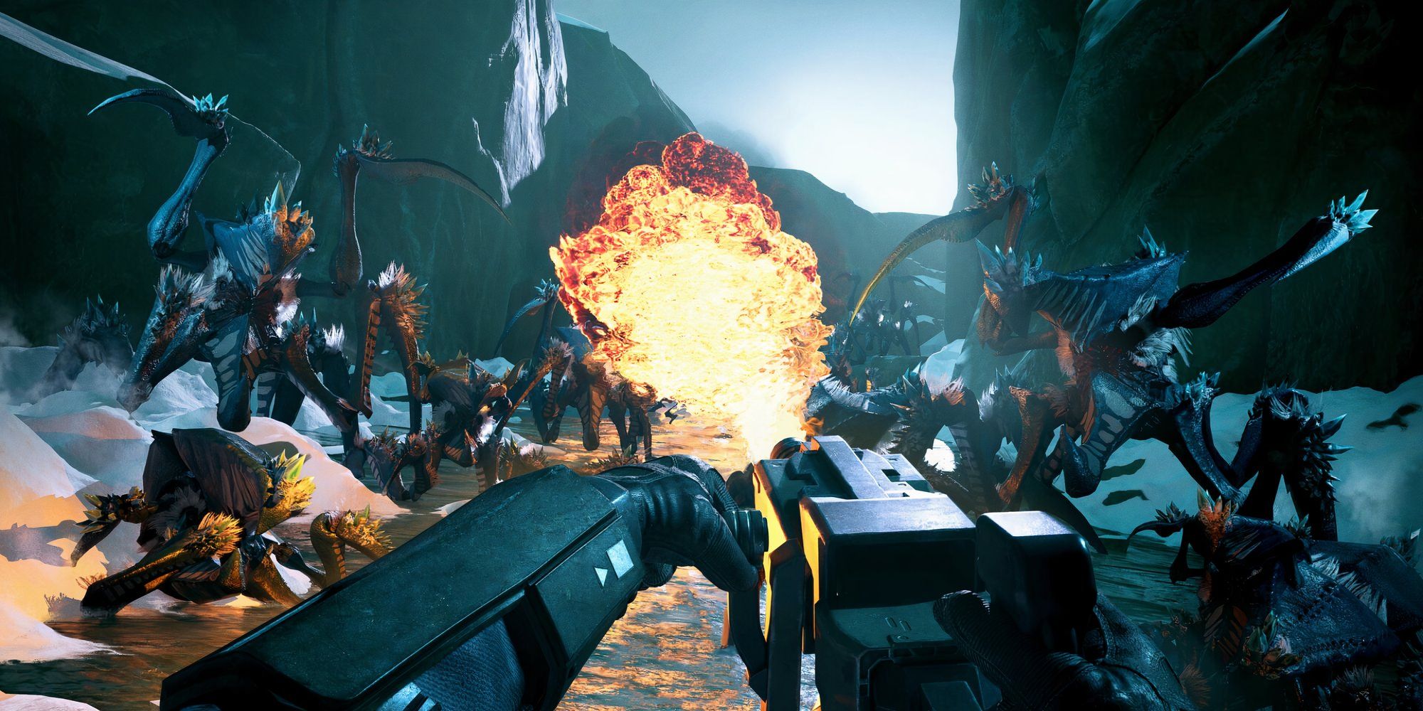 Competencia Starship Troopers Extermination y Helldivers 2