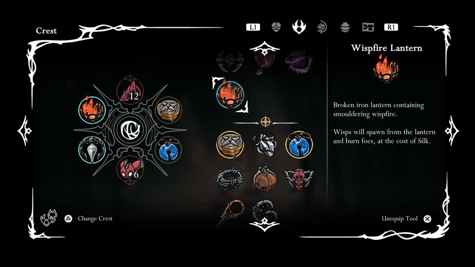 Wispfire Lantern Silksong