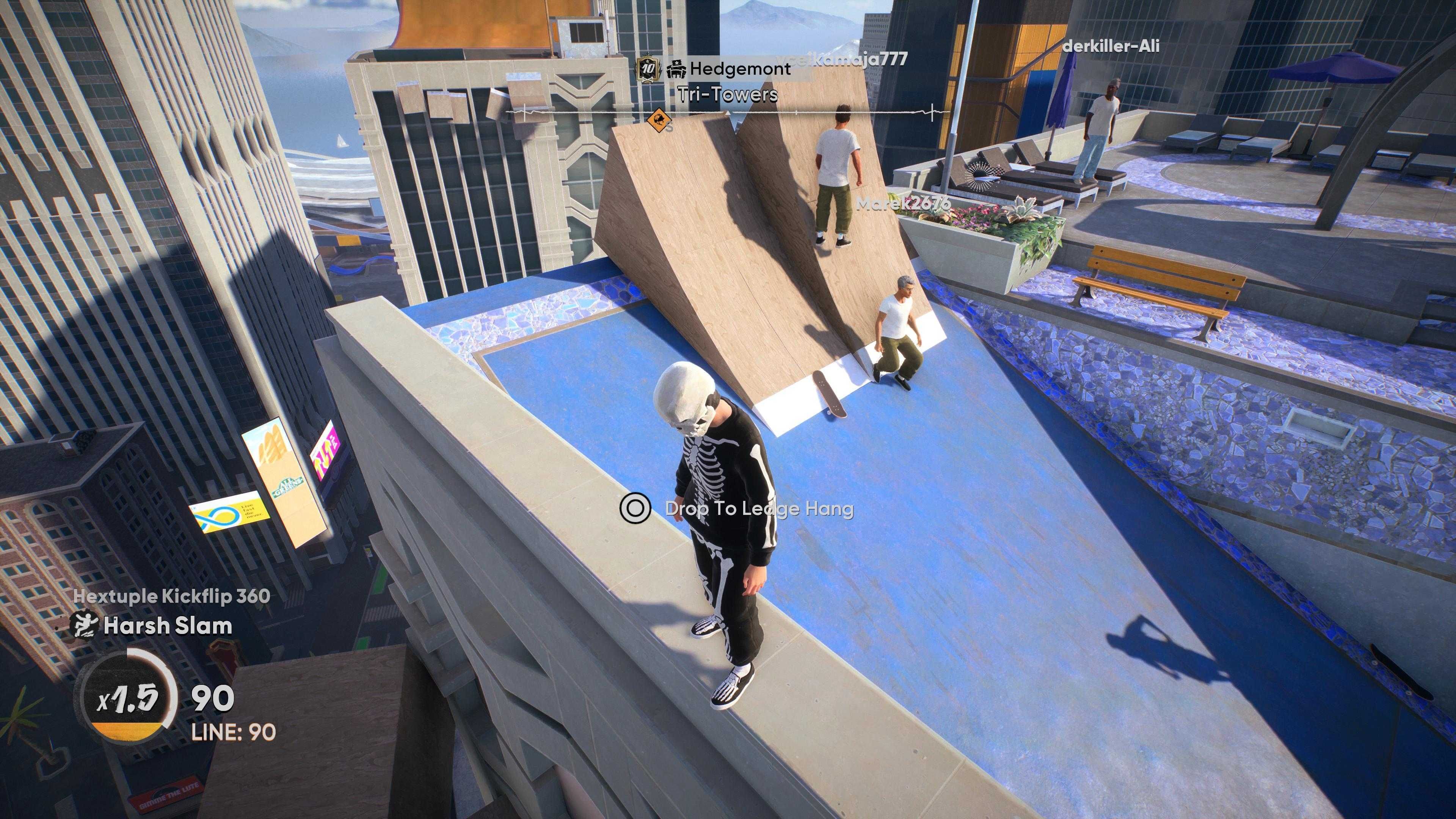 Skate: How To Remove Other Player's Ramps & Quick Drops